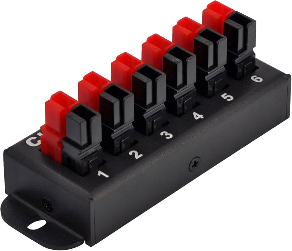 pppp Amazon.com: Chunzehui F-1011 6-Position 45A Power Pole